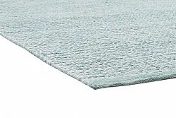 Tapis en laine - Snowshill (turquoise/blanc)