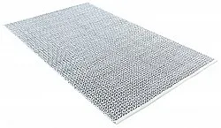 Tapis en laine - Snowshill (noir/blanc)