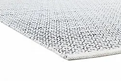 Tapis en laine - Snowshill (noir/blanc)