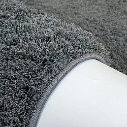 Tapis moelleux - Soft Shine (gris foncé)