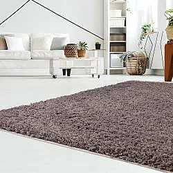 Tapis moelleux - Soft Shine (marron)