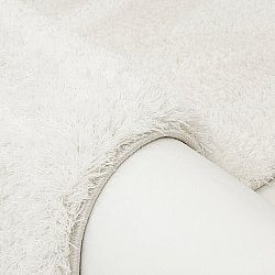 Tapis shaggy - Soft Shine (blanc)