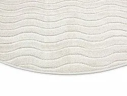 Tapis rond - Intérieur/Extérieur Baltimore (crème)