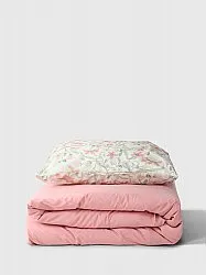 Ensemble de housse de couette - Sollan (rose)