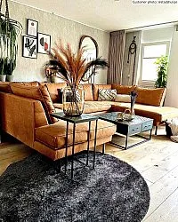 Tapis ronds - Cosy (anthracite)