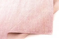 Tapis en soie de bambou - Faliraki (rose clair)