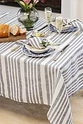Nappe en lin Svea (bleu/blanc)