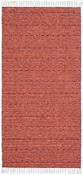 Tapis en plastique et fil - Horredsmattan Svea Mix (rouge)