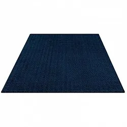 Tapis à poils longs - Pandora (bleu)
