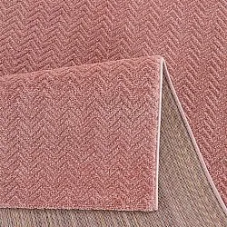Tapis à poils longs - Pandora (rose)