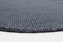 Tapis rond - Avafors (gris foncé)