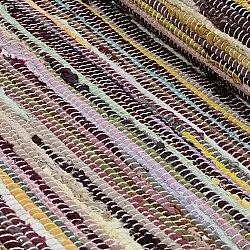 Tapis chiffons - Happy (jaune/multicolore)