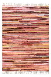 Tapis chiffons - Happy (rose/multicolore)