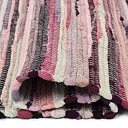 Tapis chiffons - Home (rose/multicolore)