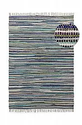 Tapis chiffons - Home (bleu/multicolore)