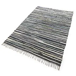 Tapis chiffons - Home (bleu/multicolore)
