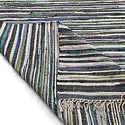 Tapis chiffons - Home (bleu/multicolore)