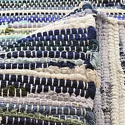 Tapis chiffons - Home (bleu/multicolore)