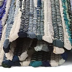 Tapis chiffons - Home (bleu/multicolore)