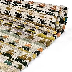 Tapis chiffons - Lindby (jaune/multicolore)