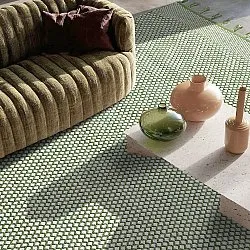 Tapis chiffons - Vinga (vert)