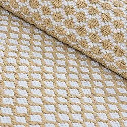 Tapis chiffons - Vinga (jaune moutarde)