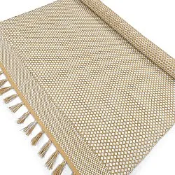 Tapis chiffons - Vinga (jaune moutarde)