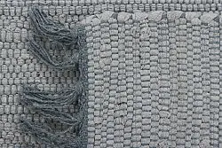Tapis en patchwork - Silje (gris)