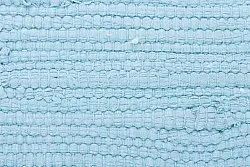 Tapis en patchwork - Silje (bleu/turquoise)