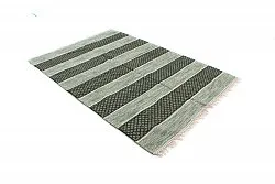 Tapis en patchwork - Visby (vert)