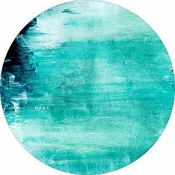 Tapis rond - Jolie (turquoise)