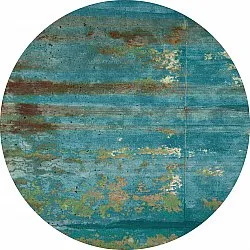 Tapis rond - Domont (turquoise)