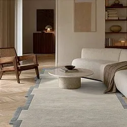 Tapis de laine - Agra Hand Tufted Wool Premium (gris)