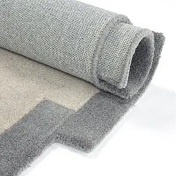 Tapis de laine - Agra Hand Tufted Wool Premium (gris)