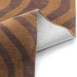 Tapis de laine - Aiz Hand Tufted Wool Premium (marron)