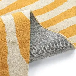 Tapis de laine - Aiz Hand Tufted Wool Premium (jaune)