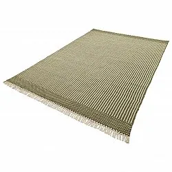 Tapis en laine - Arbil (vert/blanc)