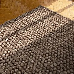 Tapis en laine - Avafors Wool Bubble (marron/beige)