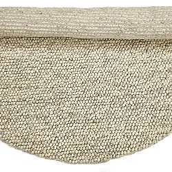Tapis rond - Avafors Wool Bubble (gris/beige)