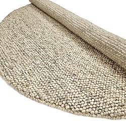 Tapis rond - Avafors Wool Bubble (gris/beige)