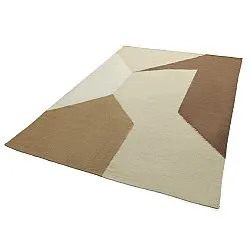 Tapis de laine - Aveiro (beige/multicolore)