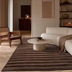 Tapis de laine - Brenta Handloom Wool Premium (marron)