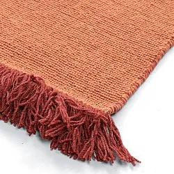 Tapis de laine - Chaves (rouge/orange)