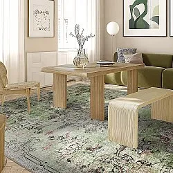 Tapis Wilton - Rosalie (vert)