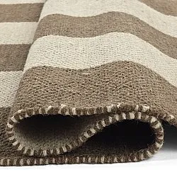 Tapis en laine - Garine (marron/beige)