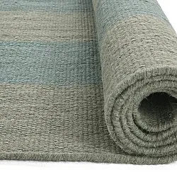 Tapis en laine - Garine (vert)