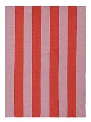 Tapis en laine - Garine (rose/rouge)