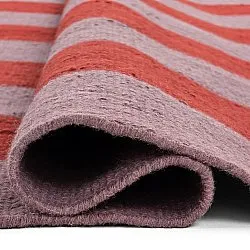 Tapis en laine - Garine (rose/rouge)