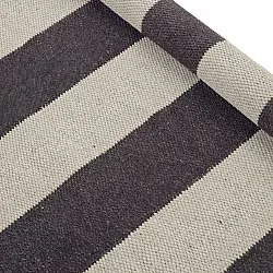 Tapis en laine - Garine (noir/beige)