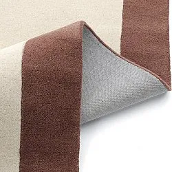Tapis de laine - Gaya Hand Tufted Wool Premium (crème/marron)